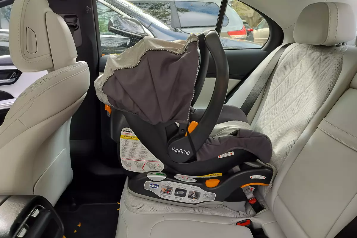 How Do Car Seats Fit in a 2024 MercedesBenz EClass?