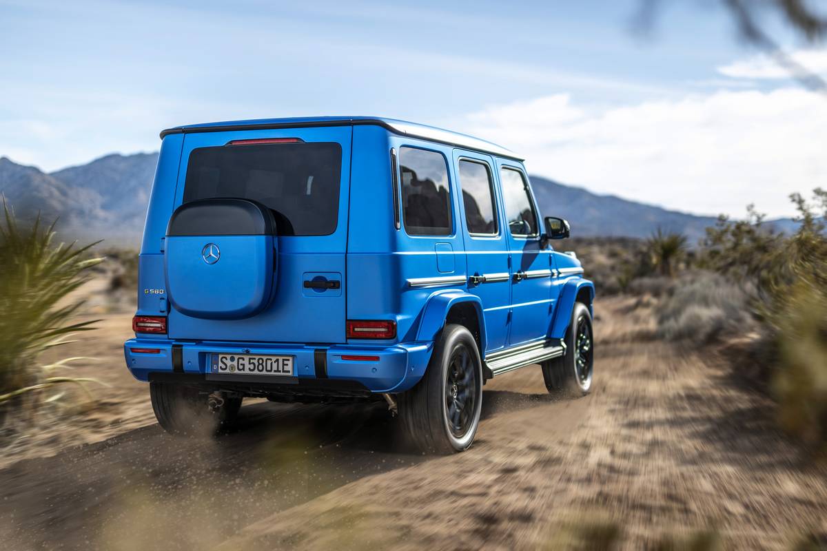 2025 MercedesBenz G580 With EQ Technology The Clumsily Named Electric