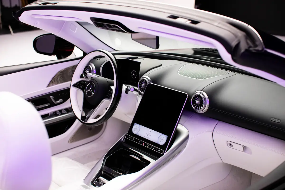 mercedes maybach sl680 2026 22 interior front row scaled jpg