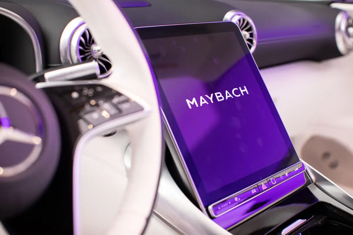 mercedes maybach sl680 2026 26 interior center stack display scaled jpg