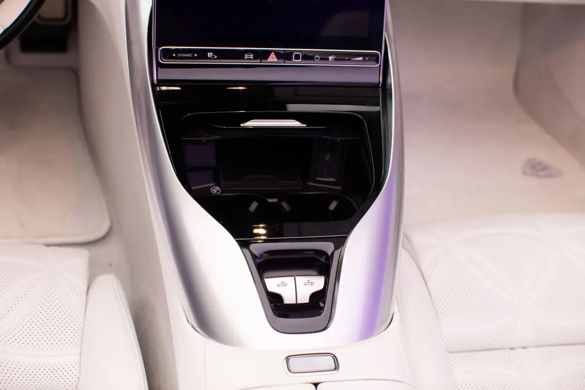 mercedes maybach sl680 2026 27 interior center console scaled jpg