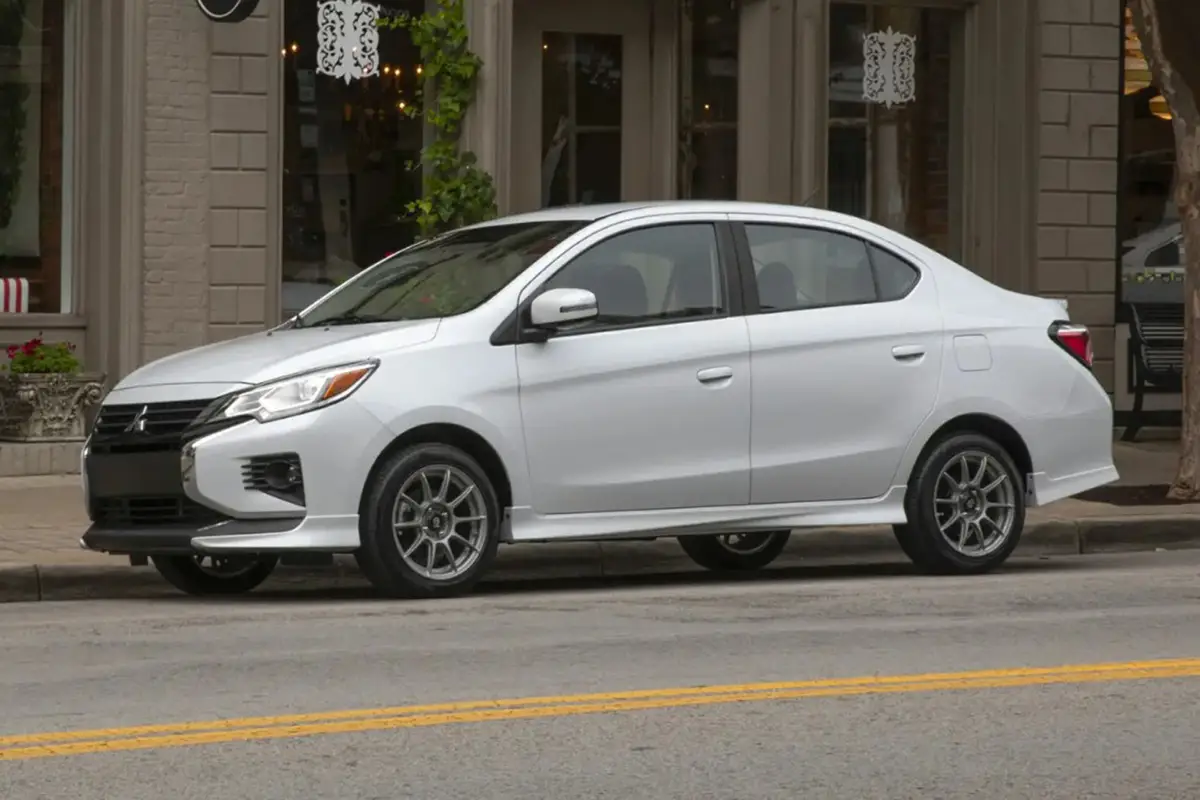 mitsubishi mirage g4 2024 exterior angle oem jpg