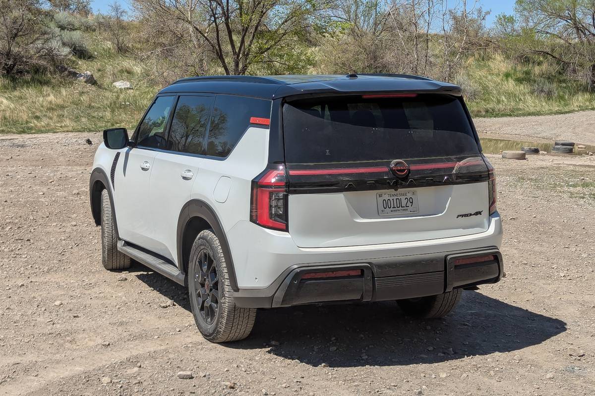 nissan armada pro 4x 2025 05 exterior rear angle jpg
