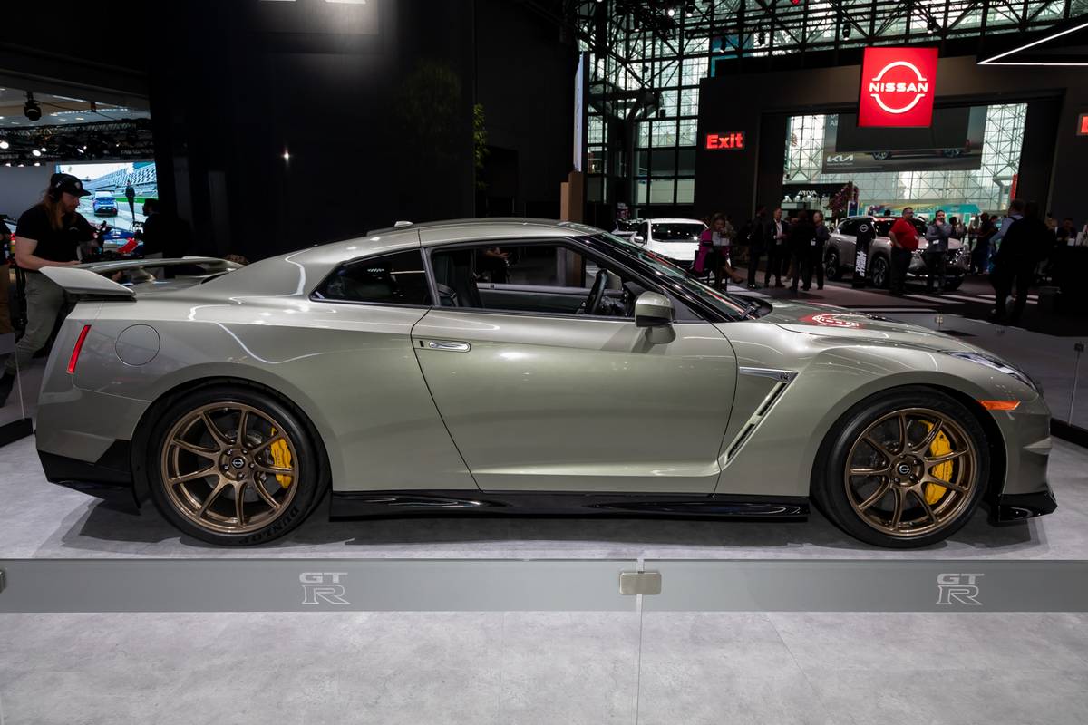 2024 Nissan GTR Up Close Nipping and Tucking