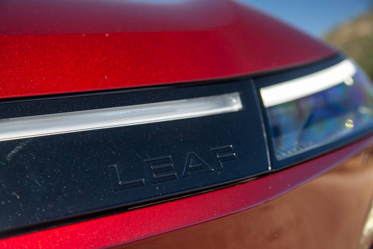 nissan leaf 2026 04 exterior front badge red scaled jpg