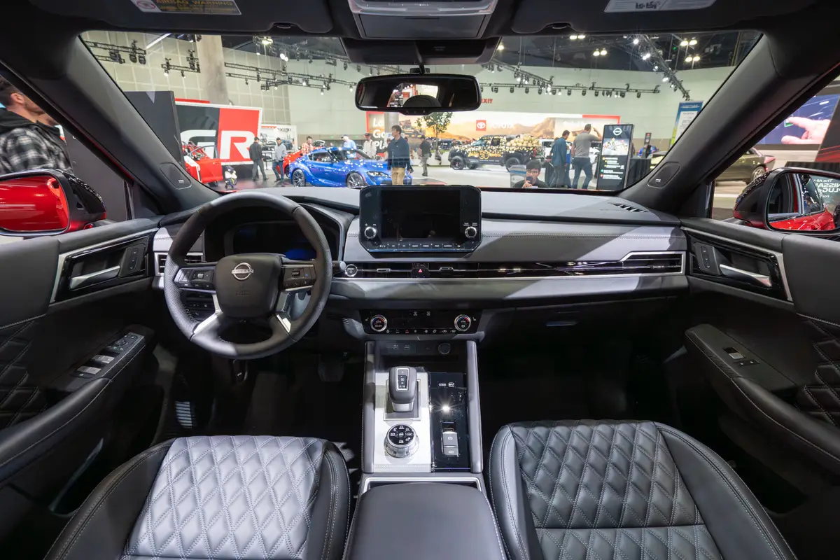 nissan rogue phev 2026 07 interior front row jpg