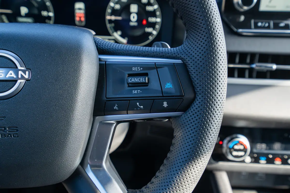 nissan rogue phev 2026 11 interior steering wheel buttons scaled jpg