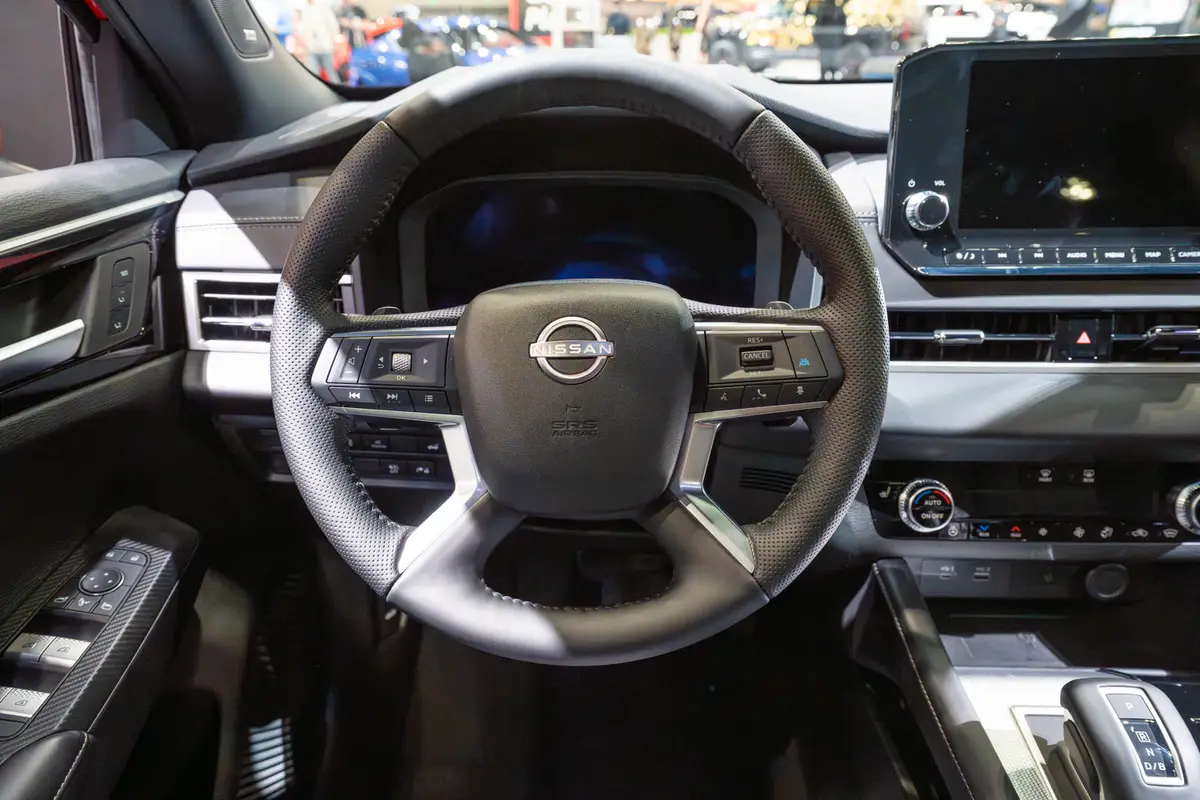 nissan rogue phev 2026 11 interior steering wheel jpg