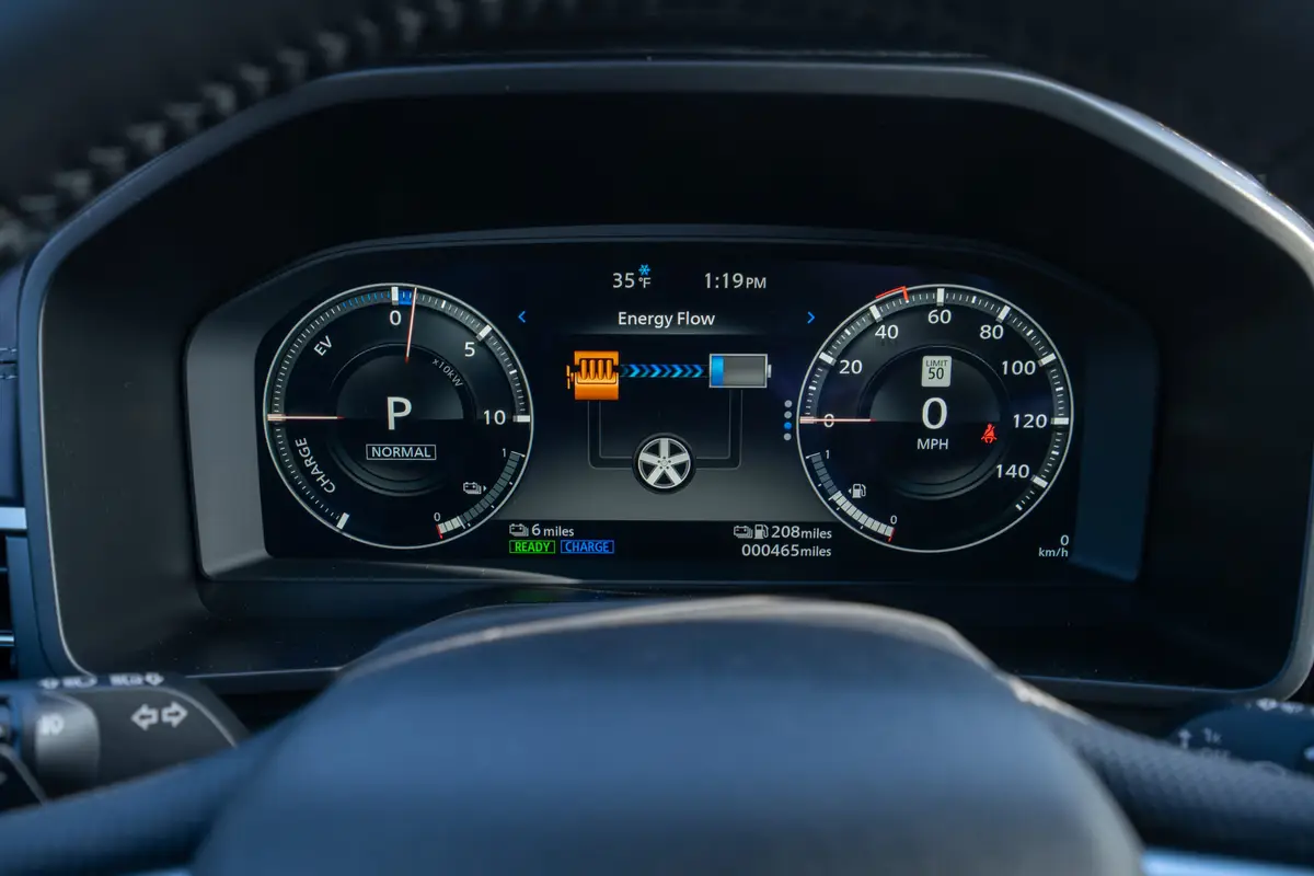 nissan rogue phev 2026 12 interior instrument panel scaled jpg