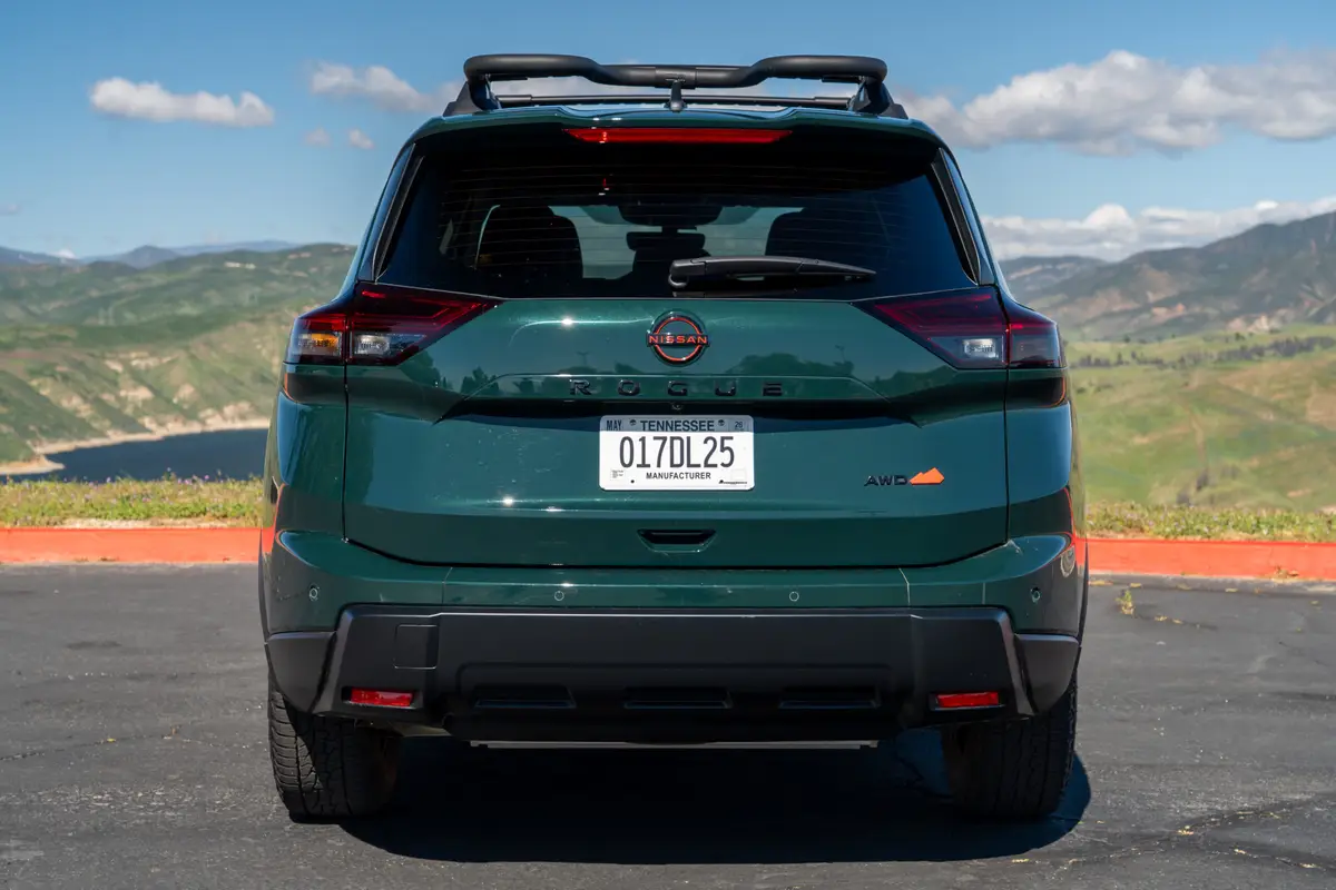 nissan rogue rock creek awd 2026 42 exterior rear scaled jpg