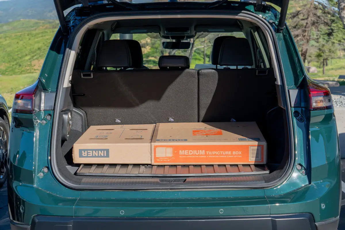 nissan rogue rock creek awd 2026 44 interior cargo scaled jpg