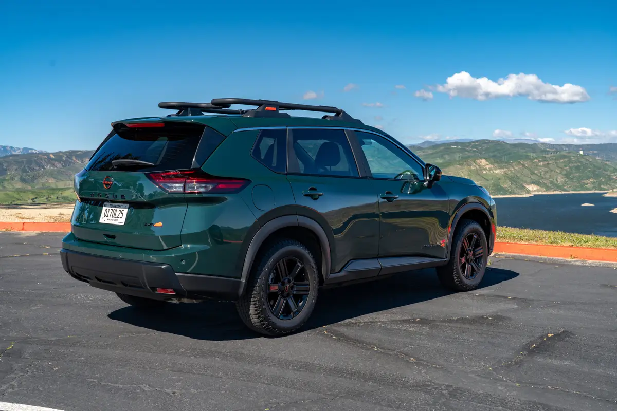 nissan rogue rock creek awd 2026 48 exterior rear angle scaled jpg