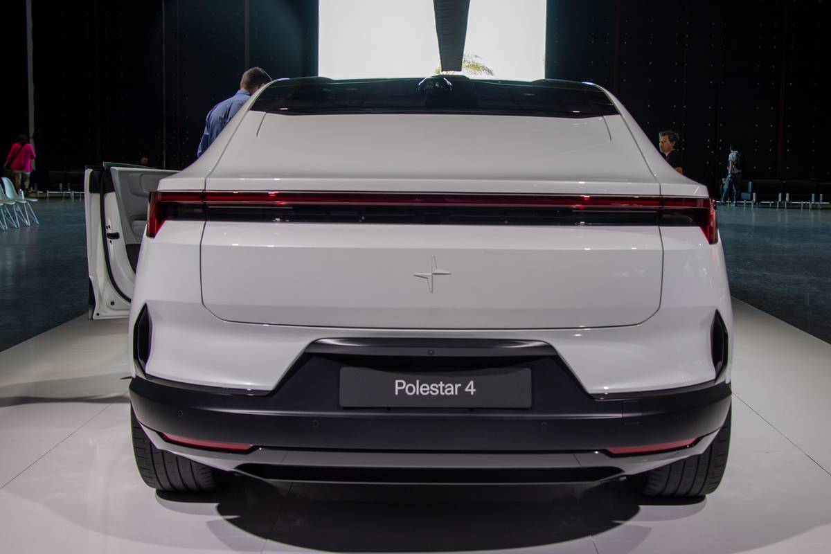 2025 Polestar 4 Up Close: New ‘SUV Coupe’ Looks (Only) Ahead | Cars.com