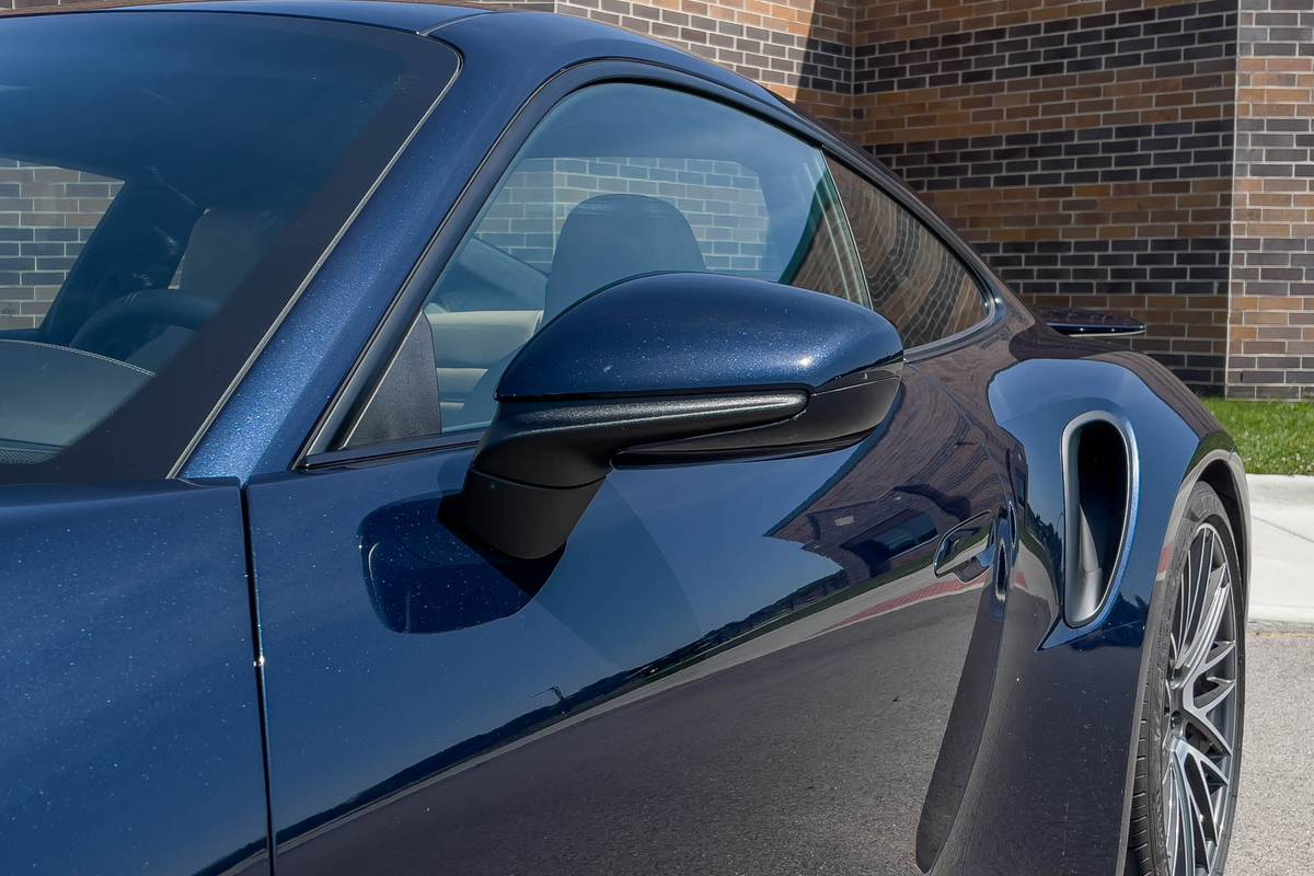 porsche 911 turbo 2021 06 blue exterior side view mirror jpg
