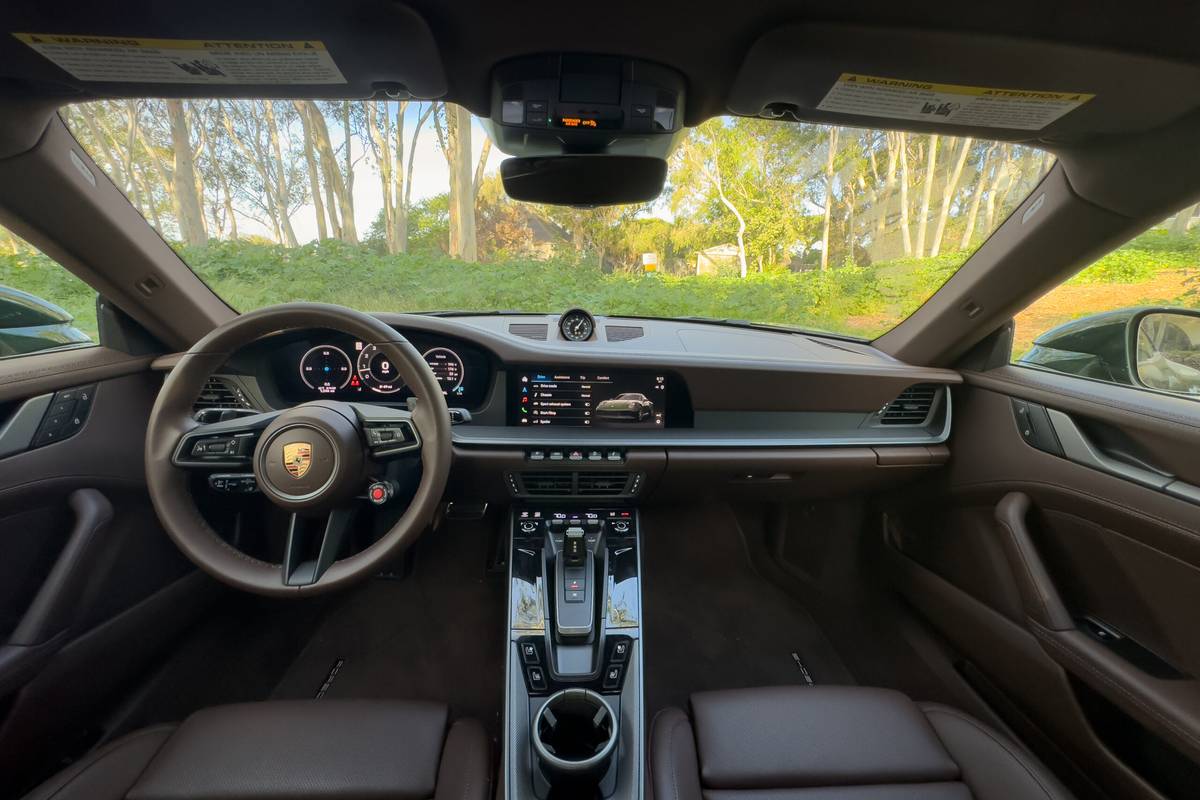 porsche carrera 4s 2026 13 interior front row scaled jpg