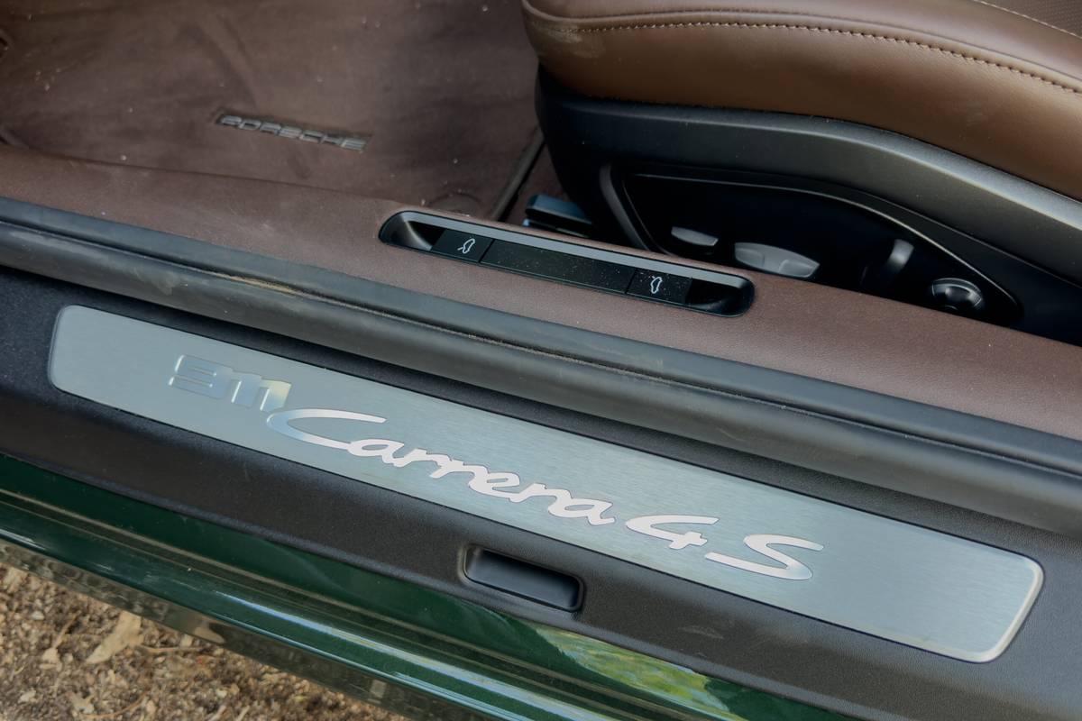 porsche carrera 4s 2026 25 interior door badge scaled jpg
