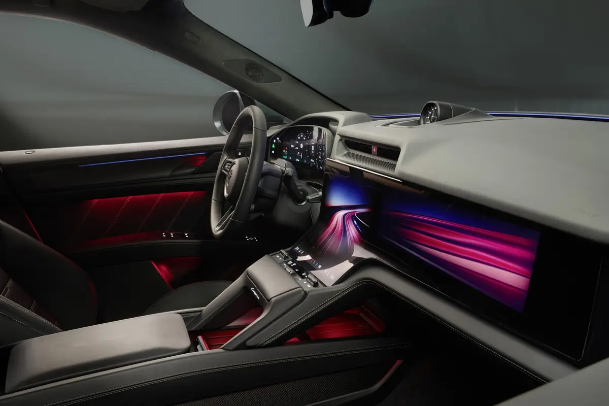 porsche cayenne electric 2026 interior oem 04 jpg