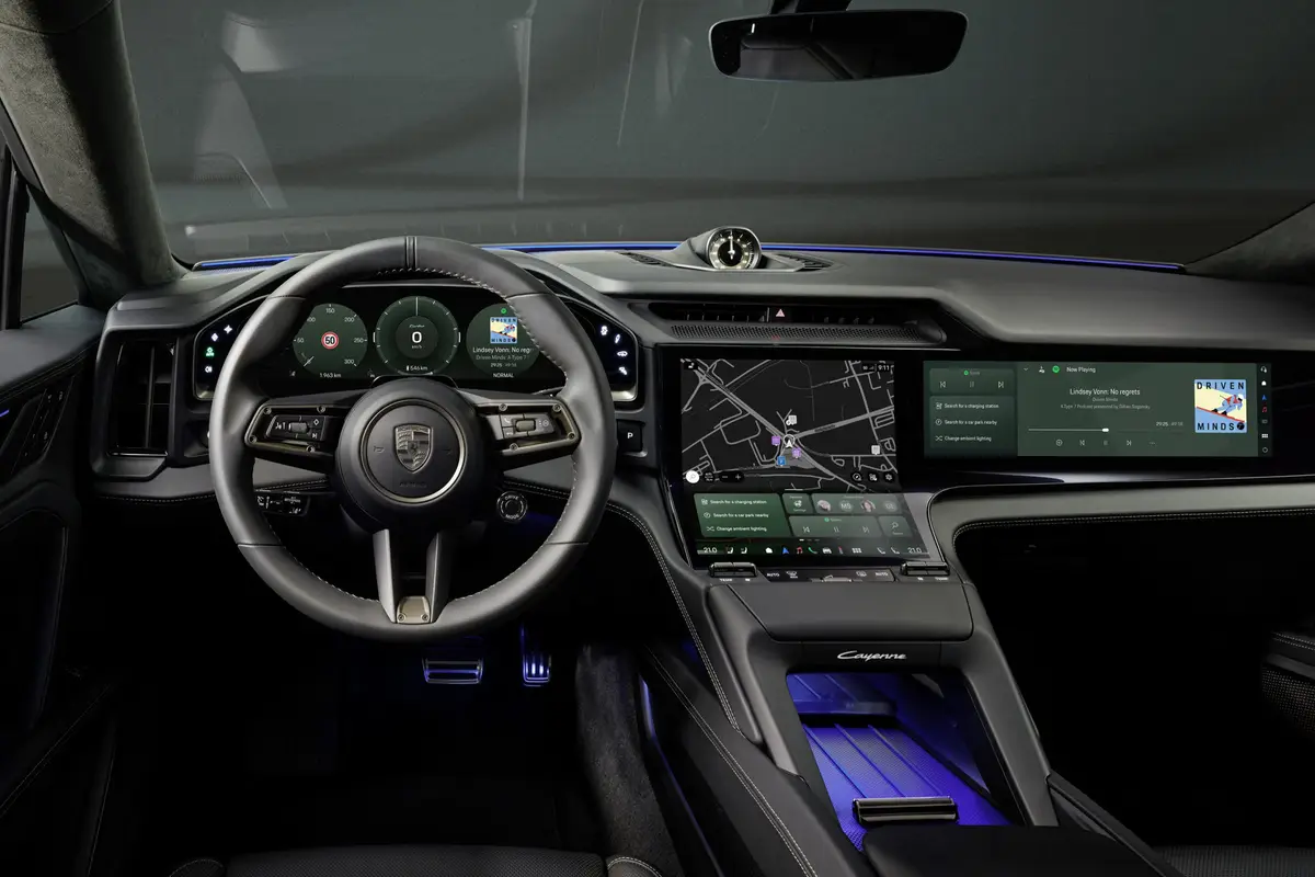 porsche cayenne electric 2026 interior oem 05 jpg