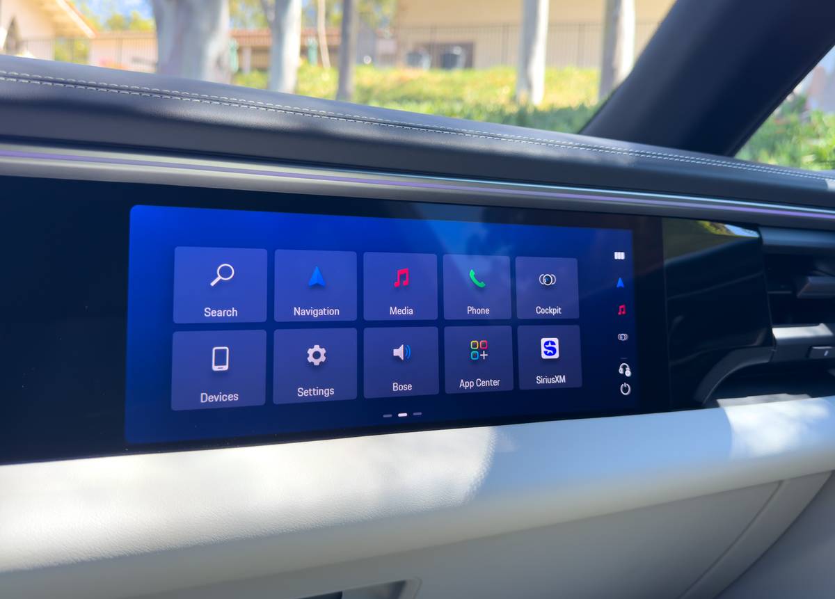 porsche macan electric 2026 17 interior passenger screen jpg