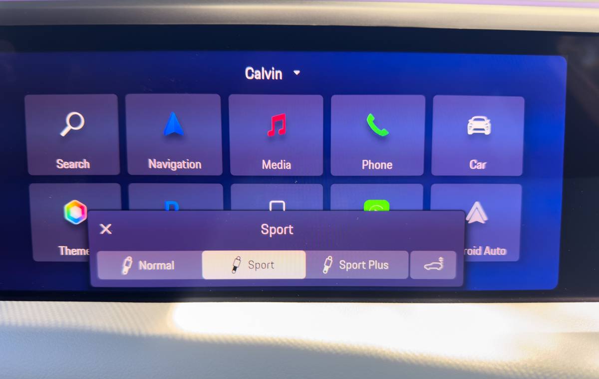 porsche macan electric 2026 20 interior center stack display jpg