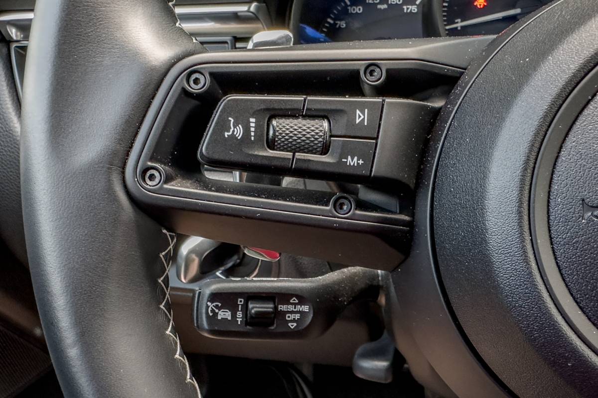 porsche macan t 2023 16 interior steering wheel controls scaled jpg