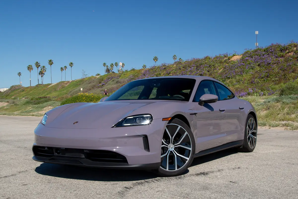 porsche taycan 4 2025 01 exterior front angle scaled jpg