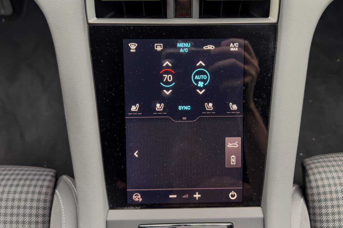 porsche taycan 4 2025 21 interior center stack display scaled jpg