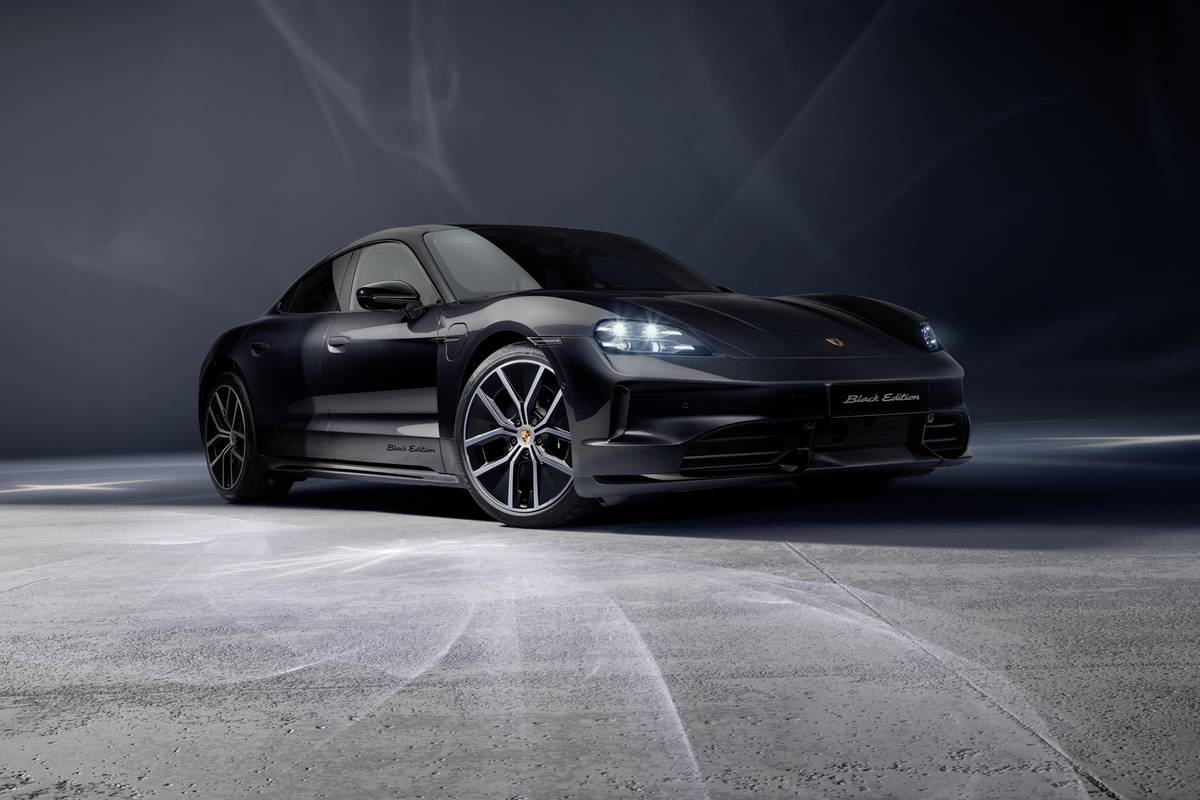 porsche taycan black edition 2026 exterior oem 02 jpg