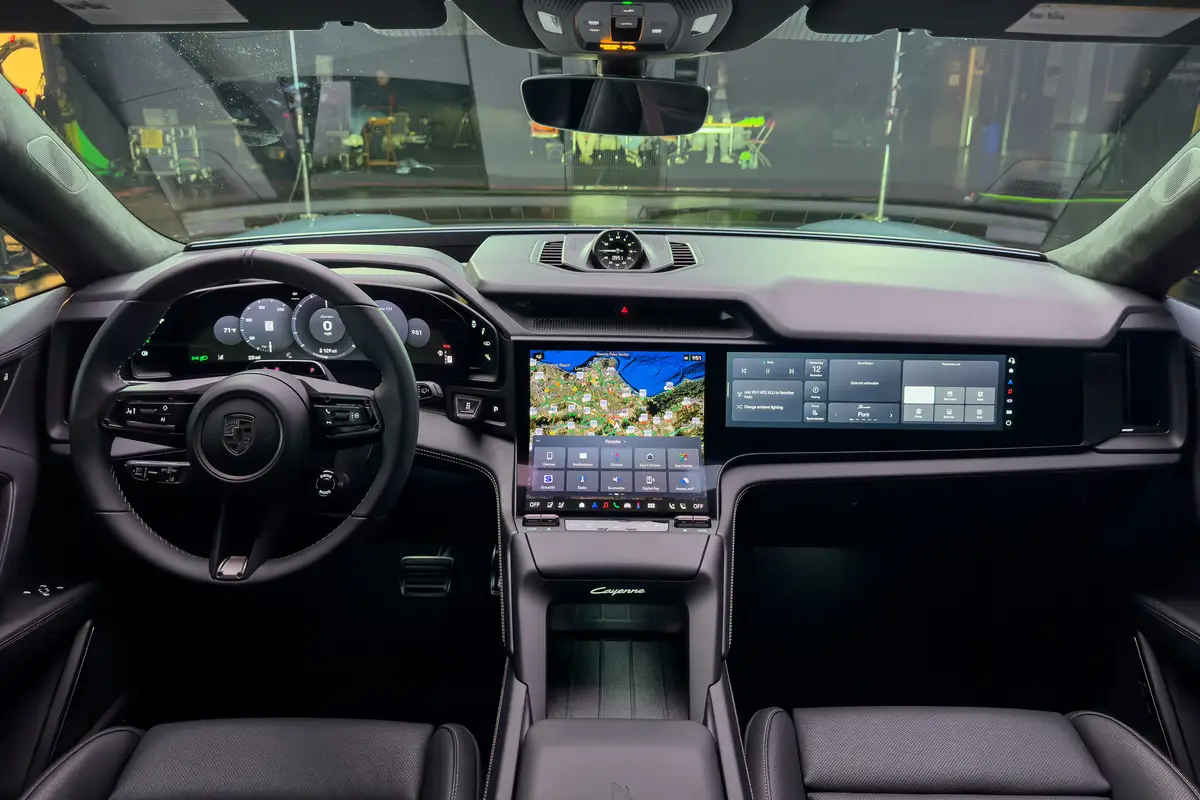 porshe cayenne electric 2026 09 interior front row 51875937fed jpg