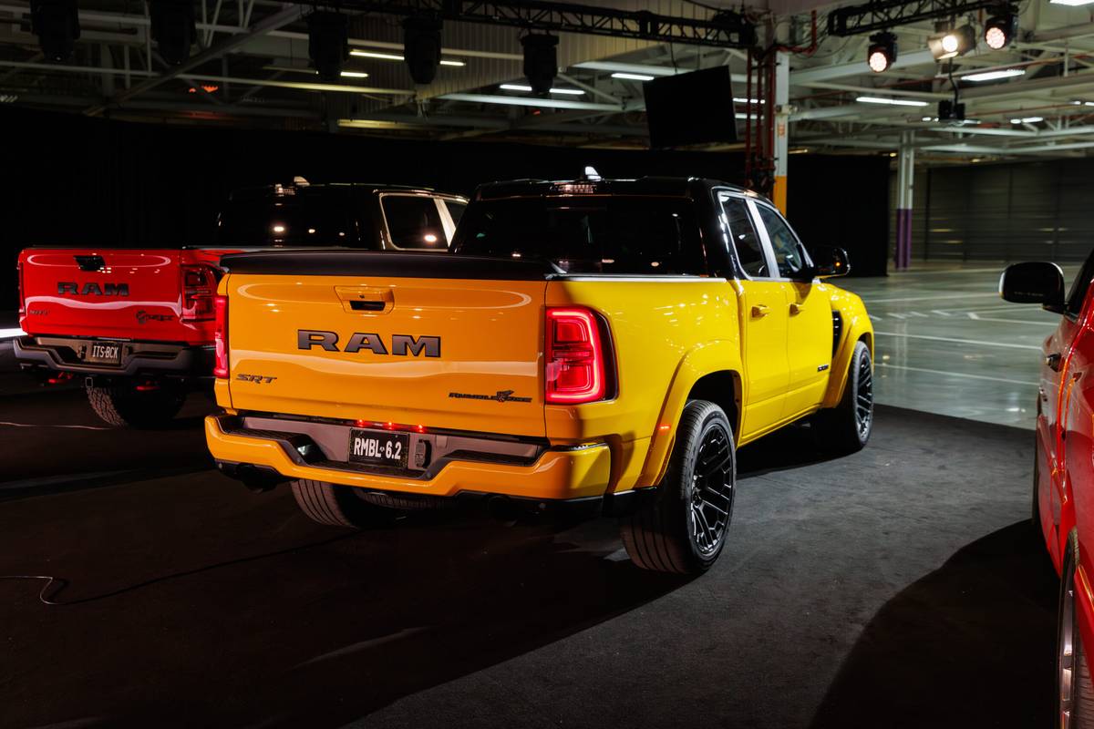 ram 1500 rumble bee srt 2027 12 exterior rear angle scaled jpg