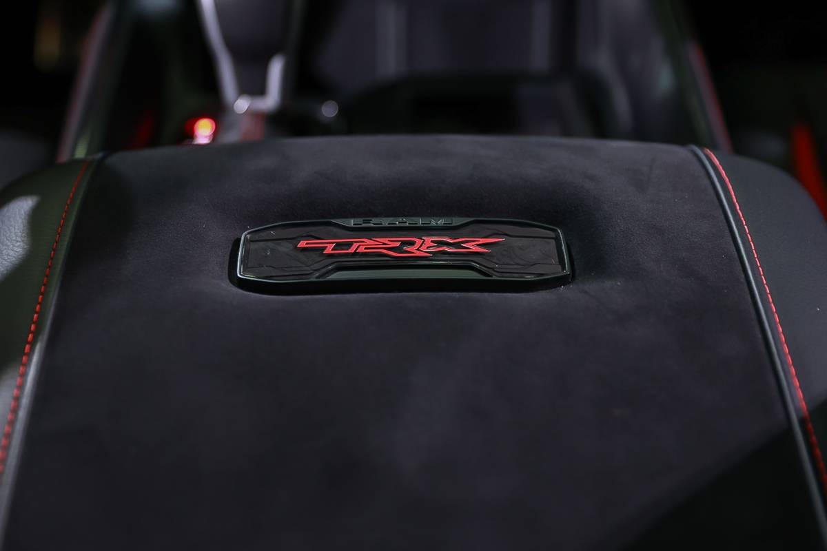 ram 1500 srt trx 2027 23 interior center console badge jpg