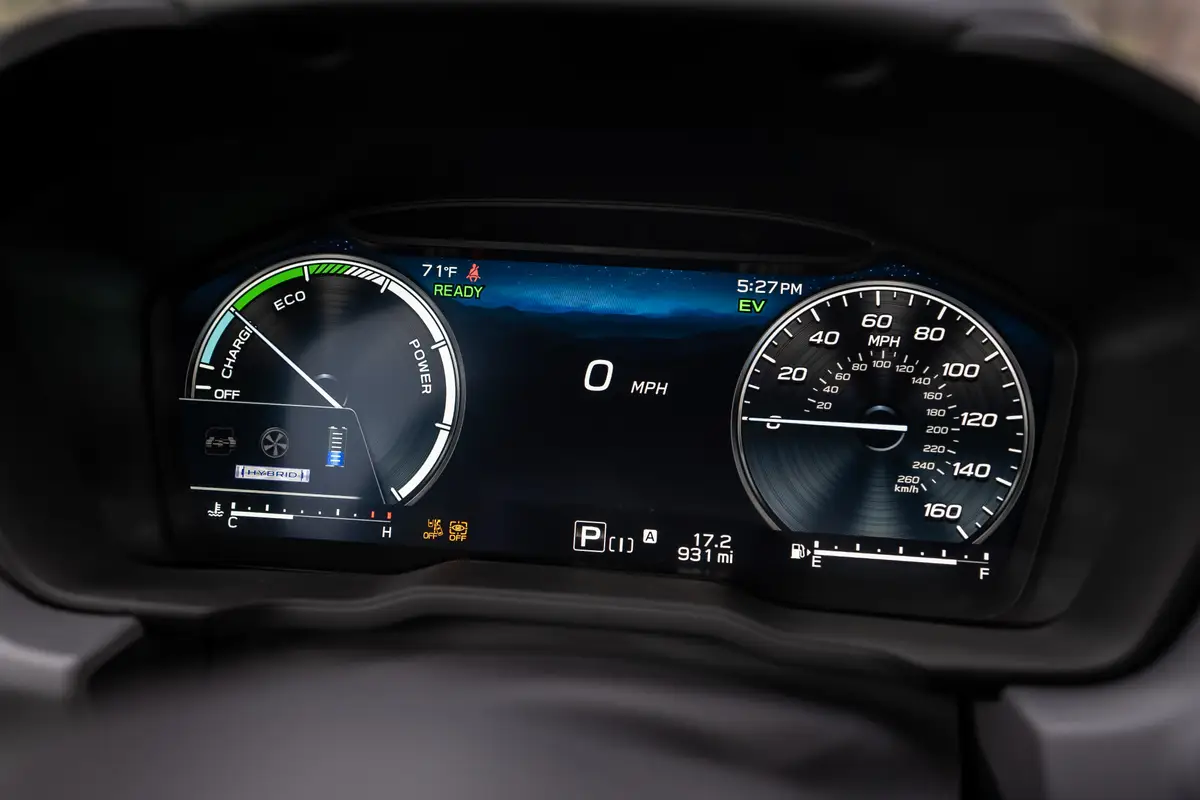 subaru crosstrek hybrid 2026 39 interior instrument panel jpg