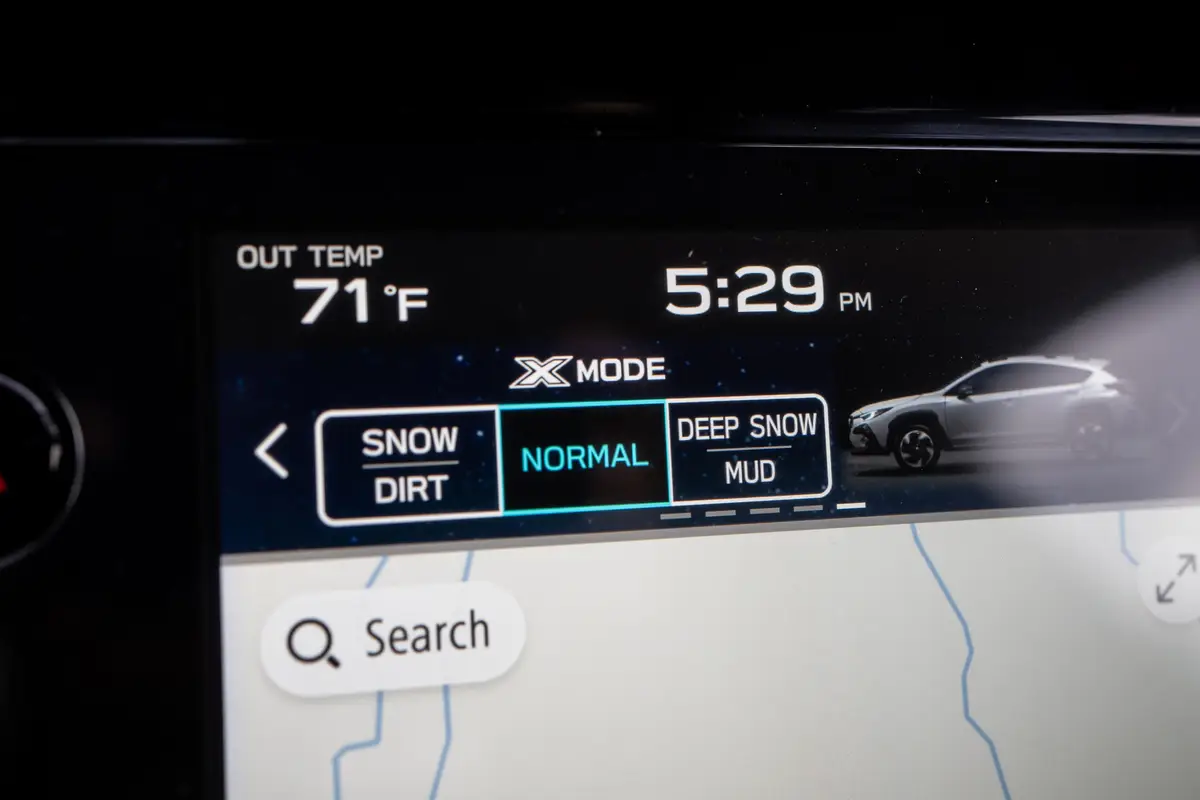 subaru crosstrek hybrid 2026 42 interior center stack display scaled jpg