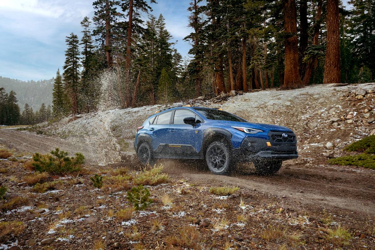 2024 Subaru Crosstrek Wilderness OutTows Forester, Starts around