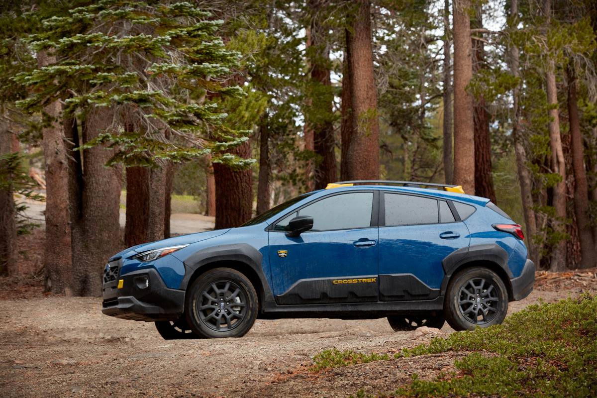 2024 Subaru Crosstrek Wilderness OutTows Forester, Starts around