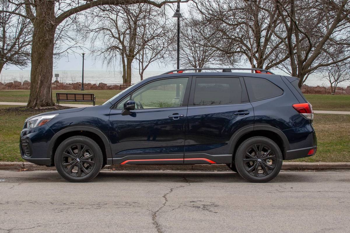 Black Subaru Forester Sport