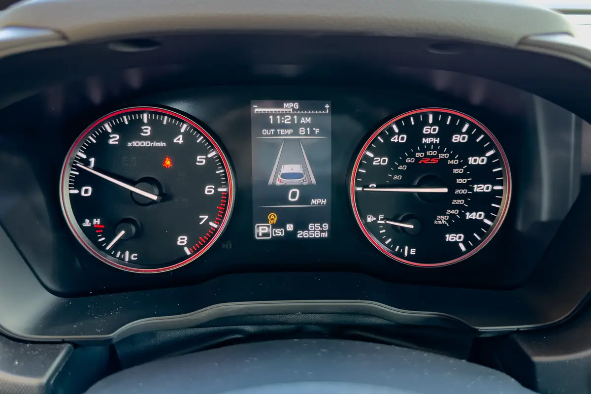 subaru impreza rs 2025 18 interior instrument panel scaled jpg