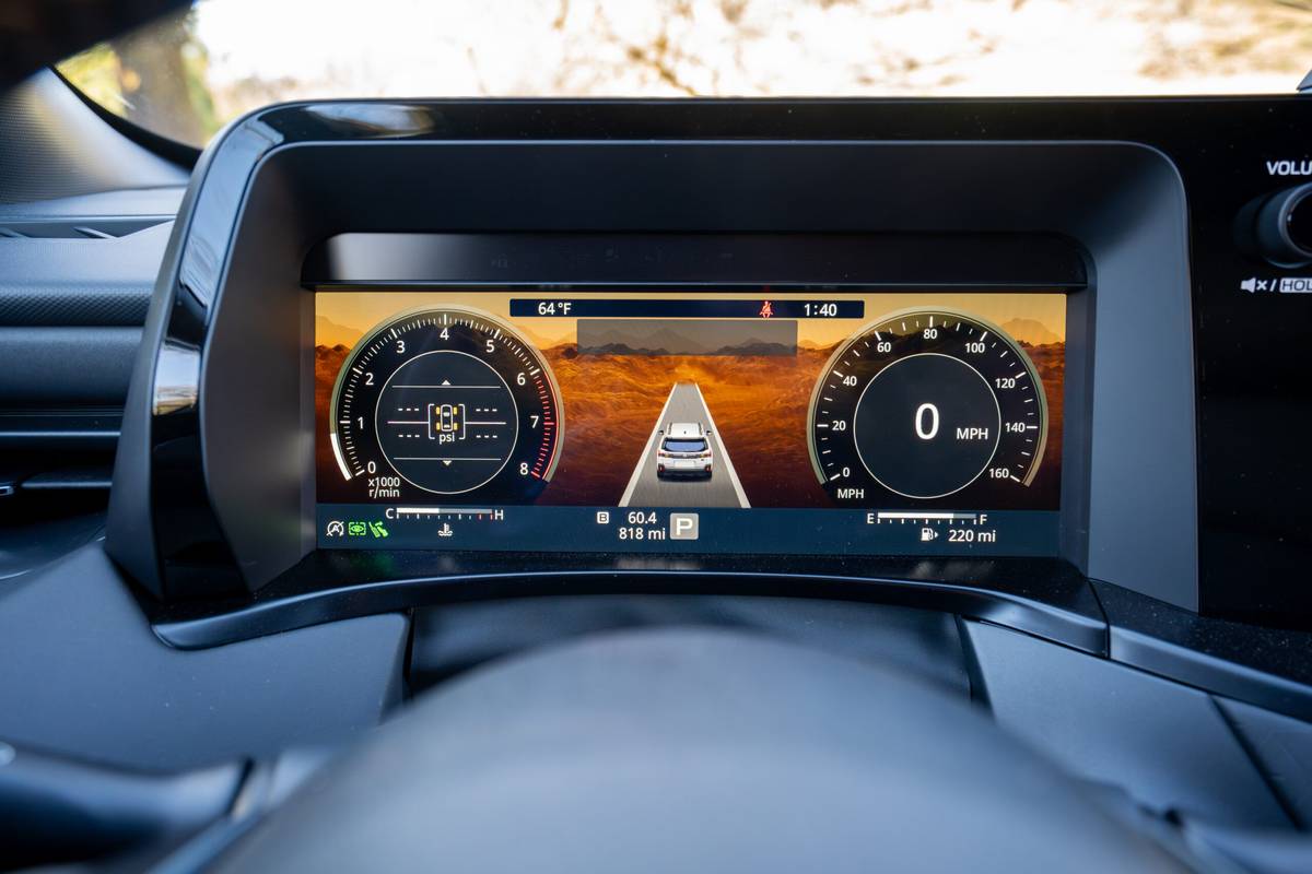 subaru outback wilderness review 2026 21 interior instrument panel scaled jpg