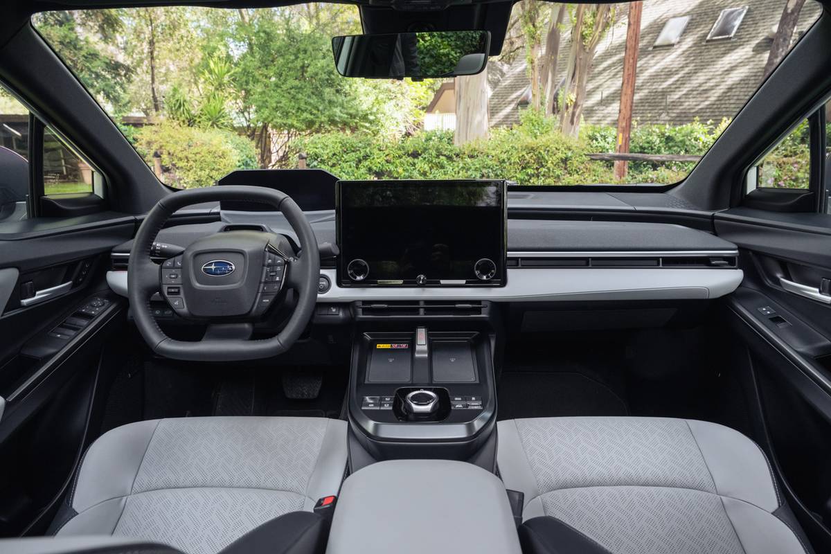 subaru solterra 2026 19 interior front row jpg