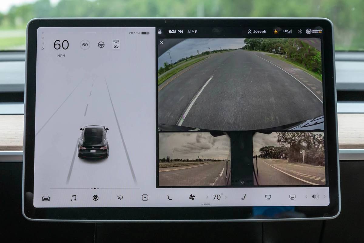 2021 Tesla Model Y Performance MEDIA SCREEN BACKUP CAMERA