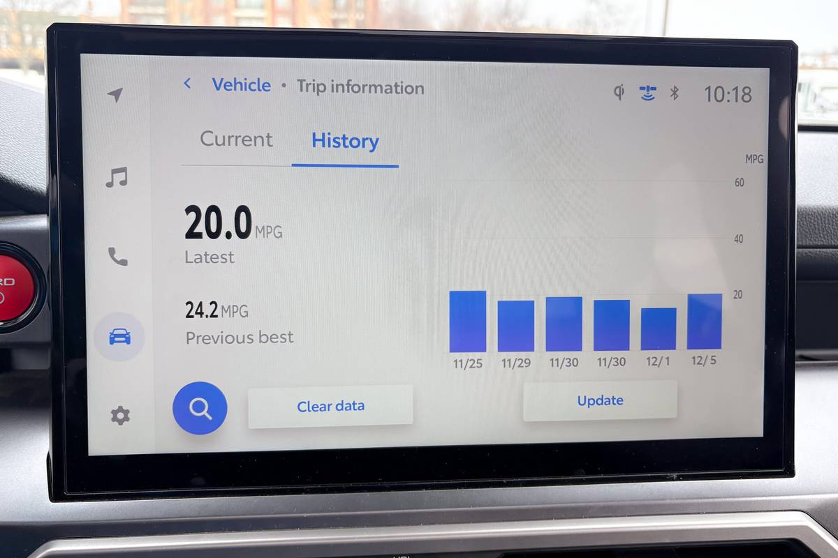 toyota 4runner hybrid trd off road premium 2025 04 interior center stack display scaled jpg