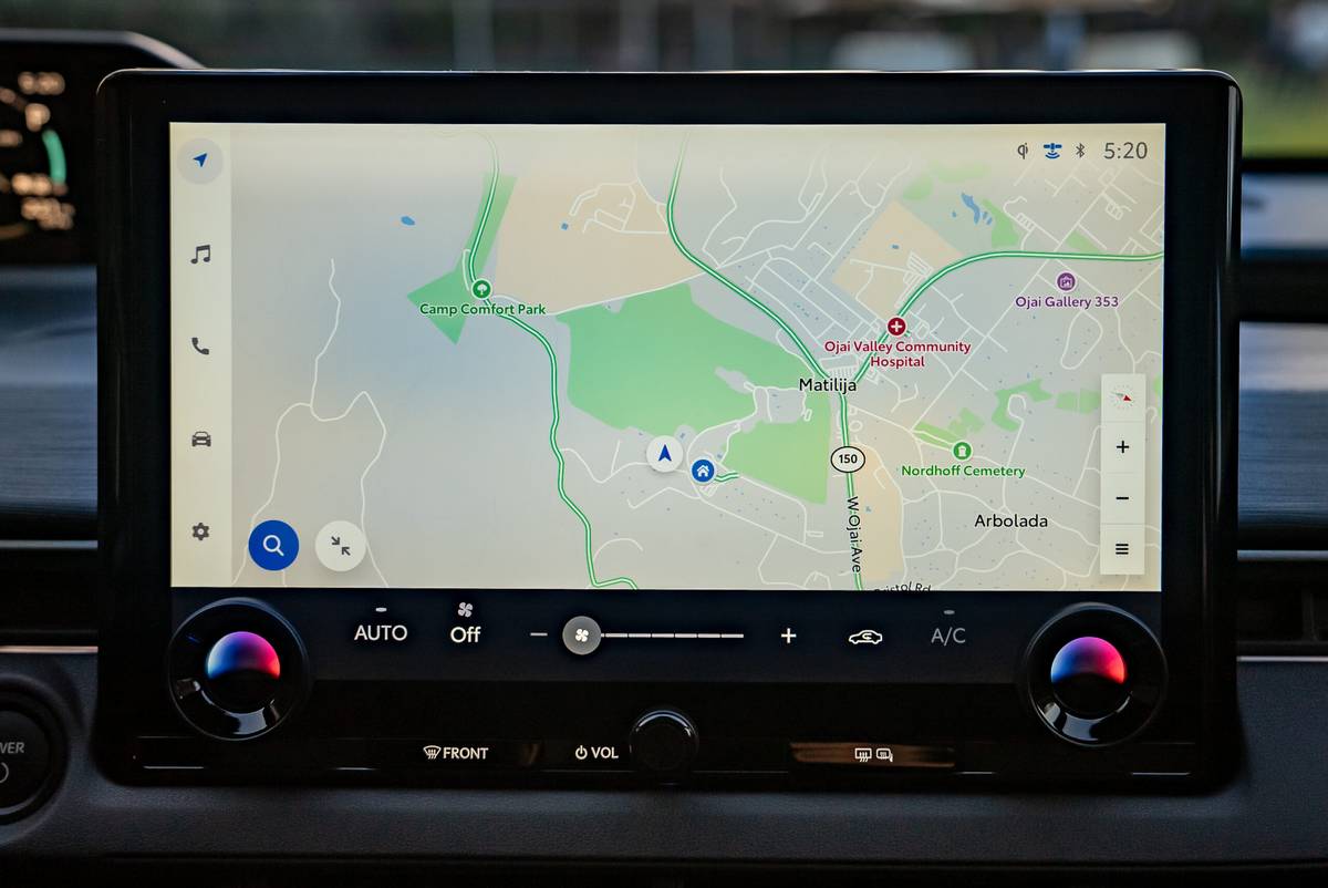 toyota bz woodland 2026 27 interior center stack display scaled jpg