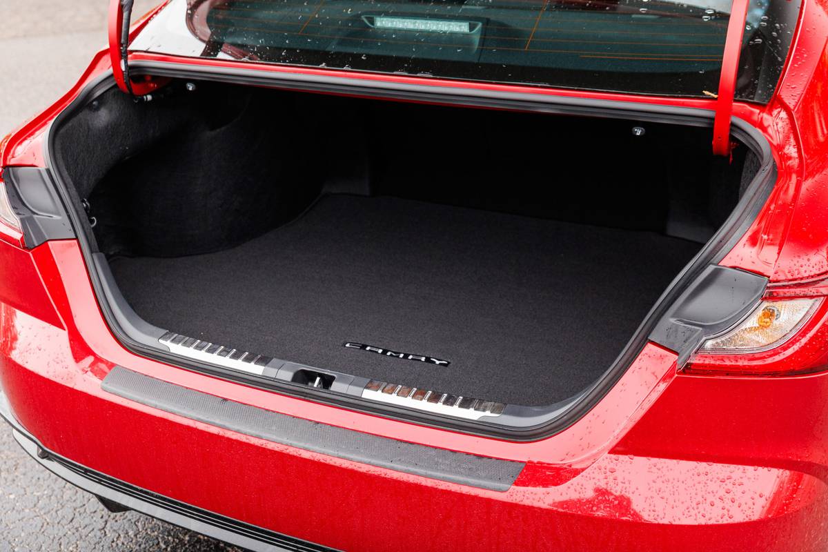 toyota camry nightshade edition 2026 33 interior cargo scaled jpg