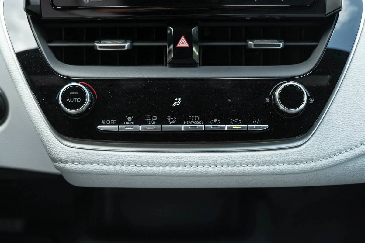toyota corolla apex 2021 30 audio system  controls  front row  interior jpg