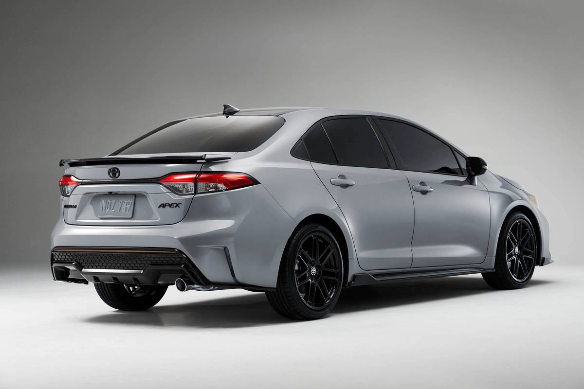 2021 Toyota Corolla Reaches Peak Sportiness With Apex Edition