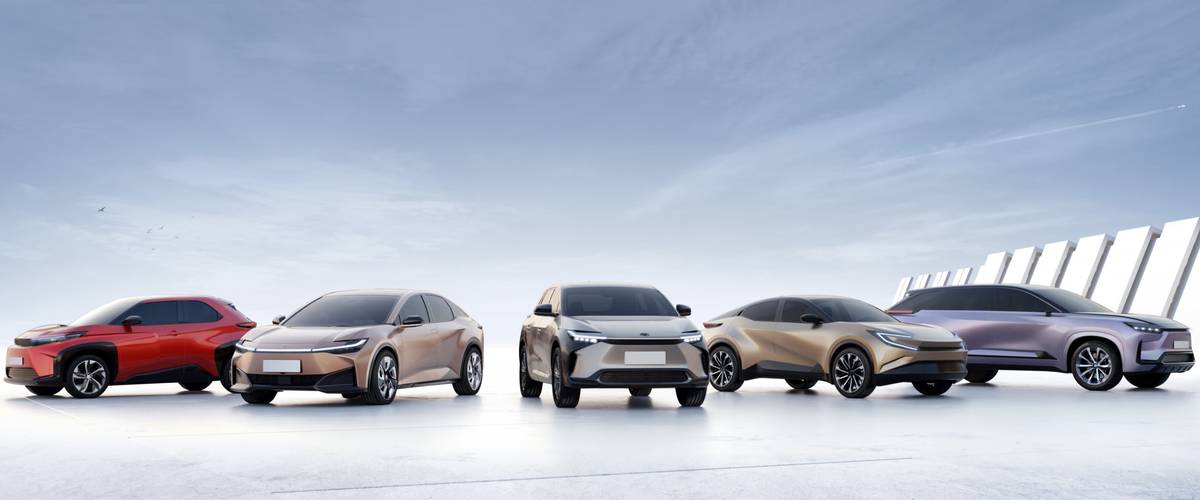 Toyota Reveals 15 Future Electric Vehicles, Accelerated
