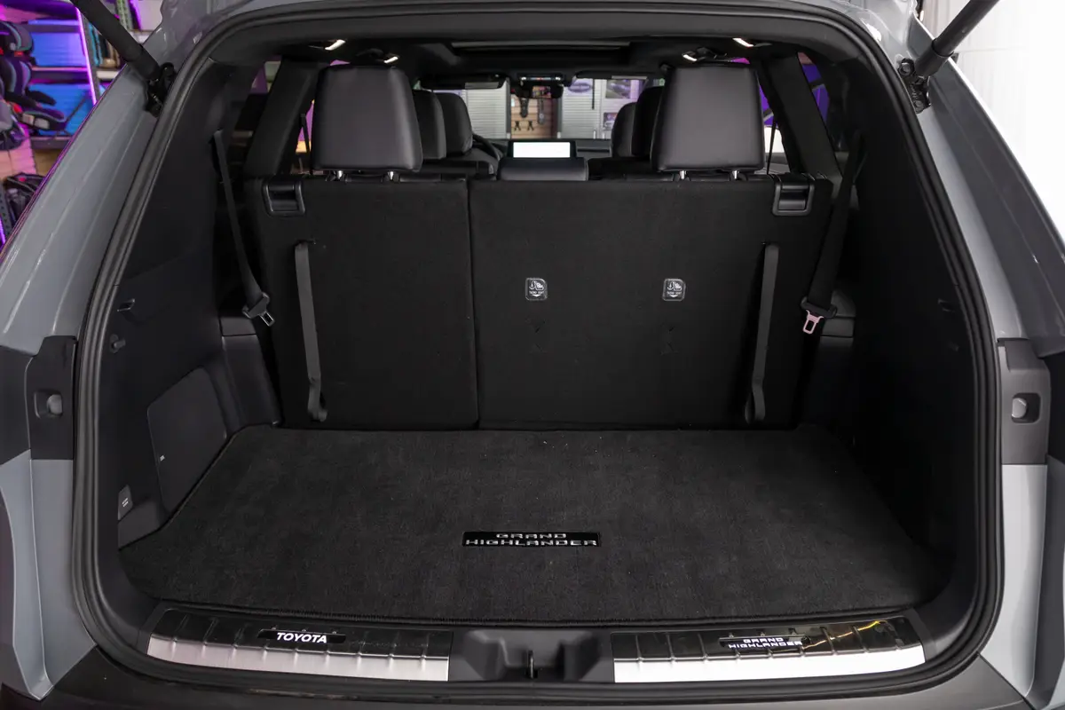 toyota grand highlander hybrid nightshade 2026 59 interior cargo jpg
