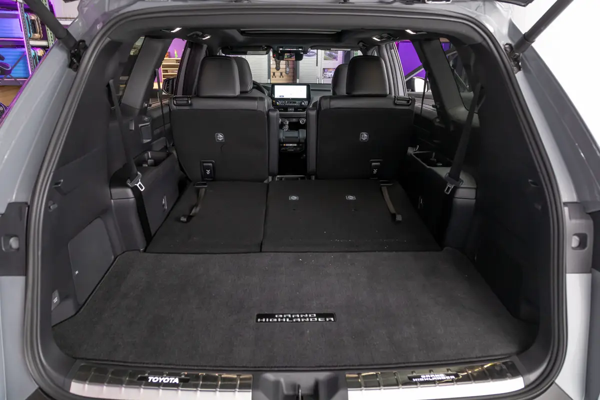 toyota grand highlander hybrid nightshade 2026 60 interior cargo jpg