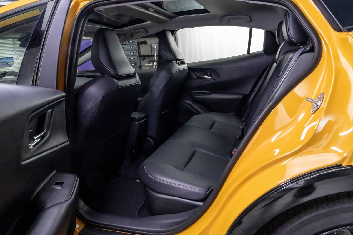 toyota prius nightshade 2025 32 interior backseat jpg