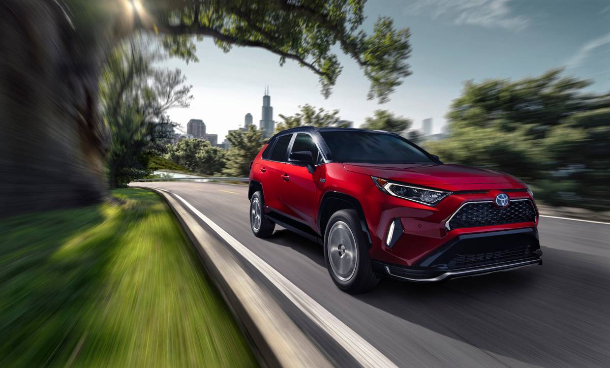 2021 Toyota Rav4 Prime Plug Into Performance With 302 Hp Plug In Hybrid News Cars Com